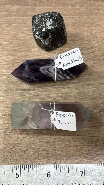 3 Asst. Crystals. *SC