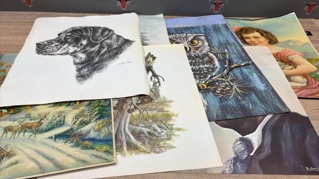 Asst. Vintage Prints.