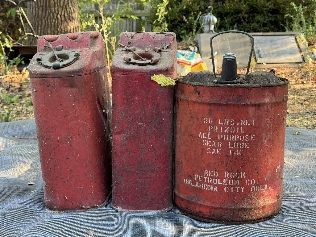 Metal Gas Cans