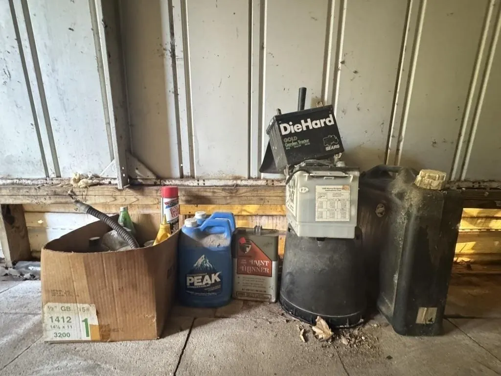 Oils, Solvents & Batteries