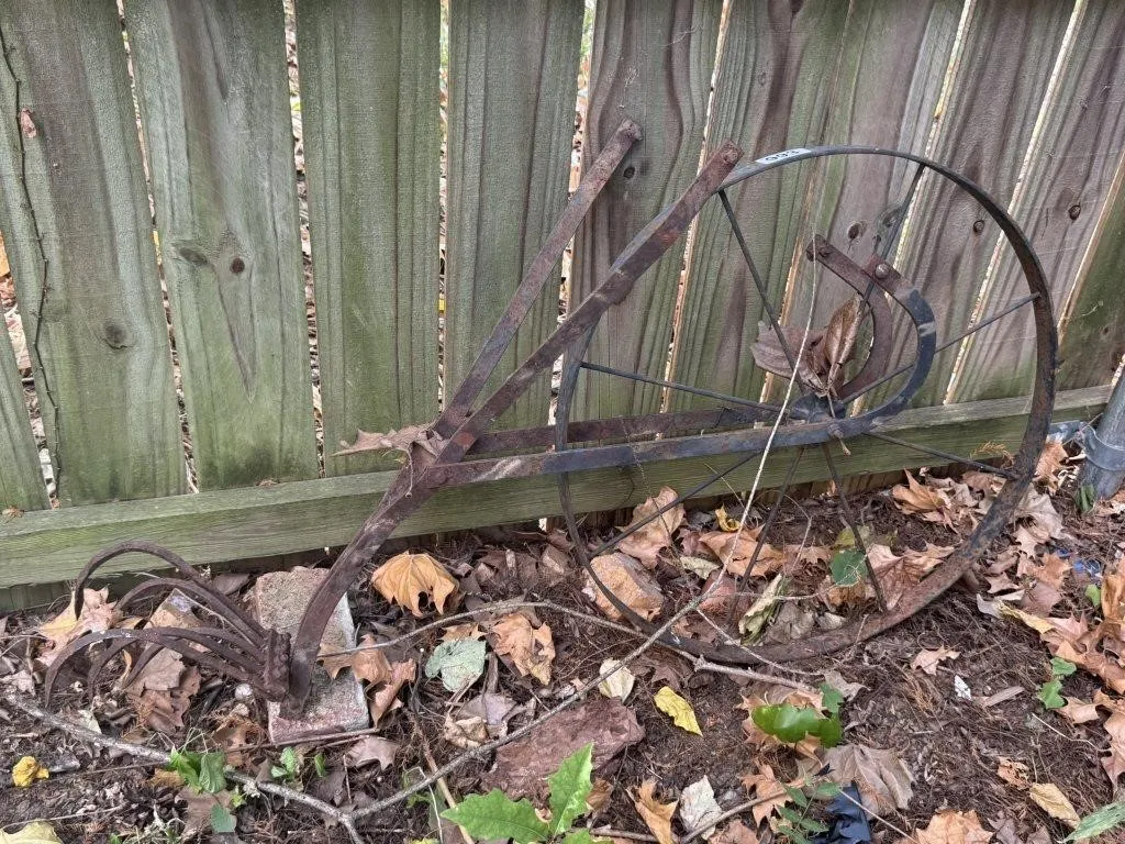Vintage Push Plow