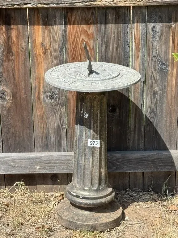 Sundial on Stand