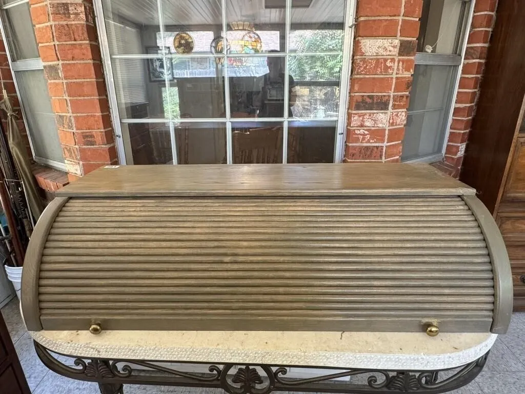 Top of Roll Top Desk