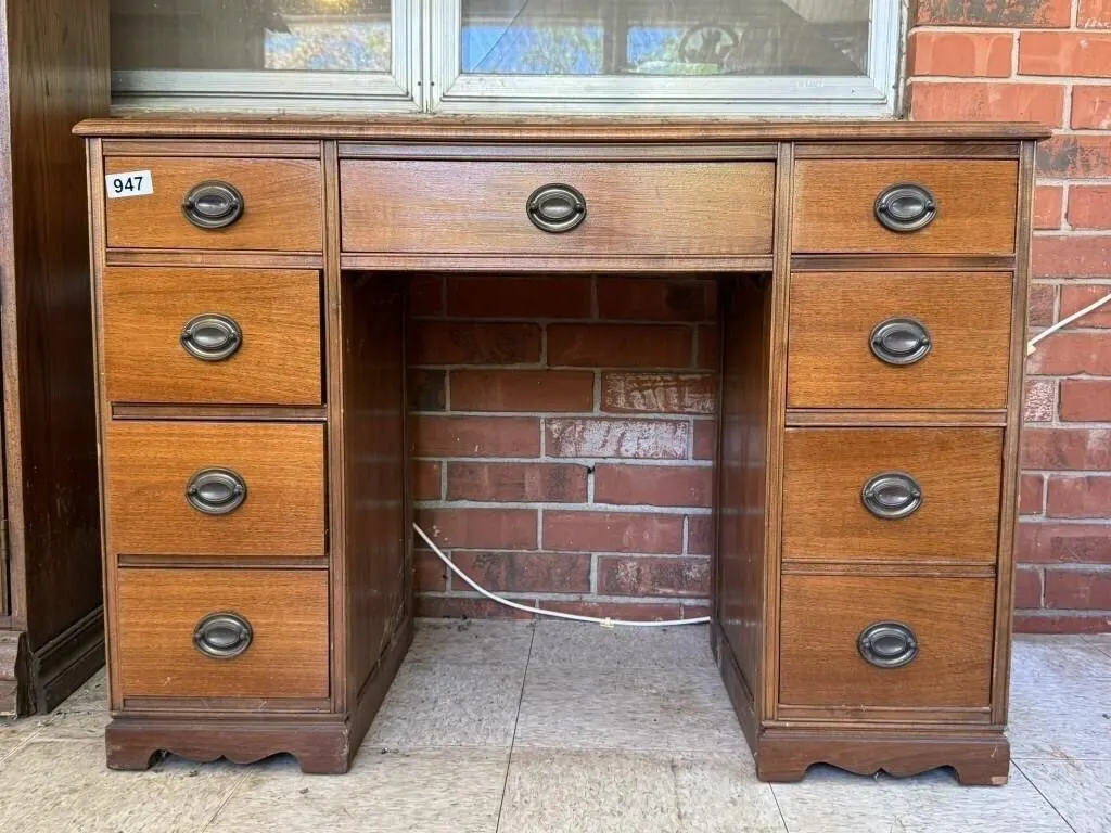 Vintage Wood Desk