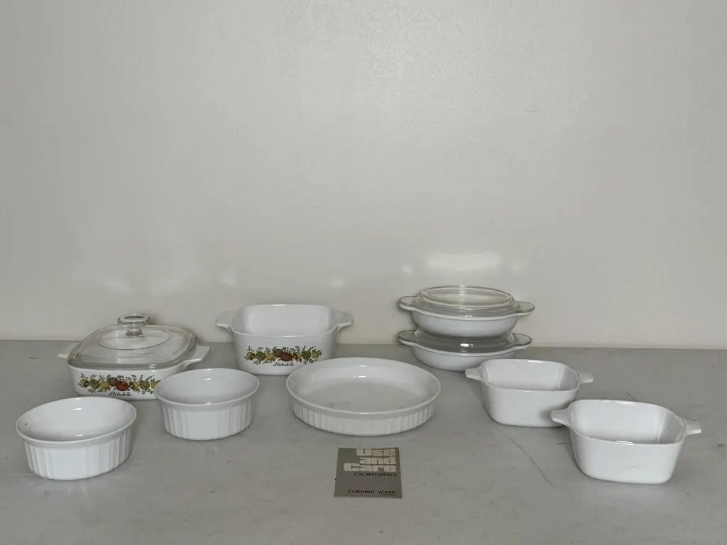 Corningware Casserole & Souffle Dishes