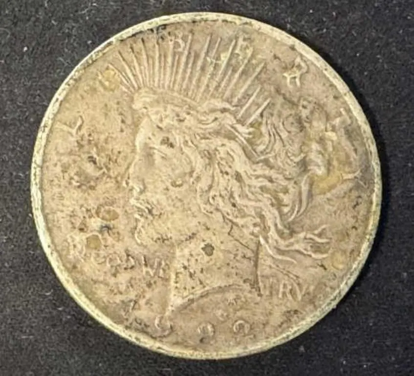 1922-P Peace Silver Dollar
