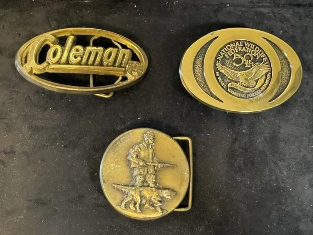Hunting Theme Belt Buckles