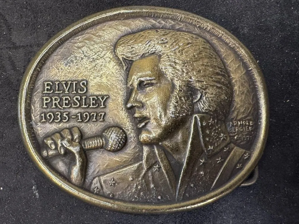 Elvis Presely Belt Buckle