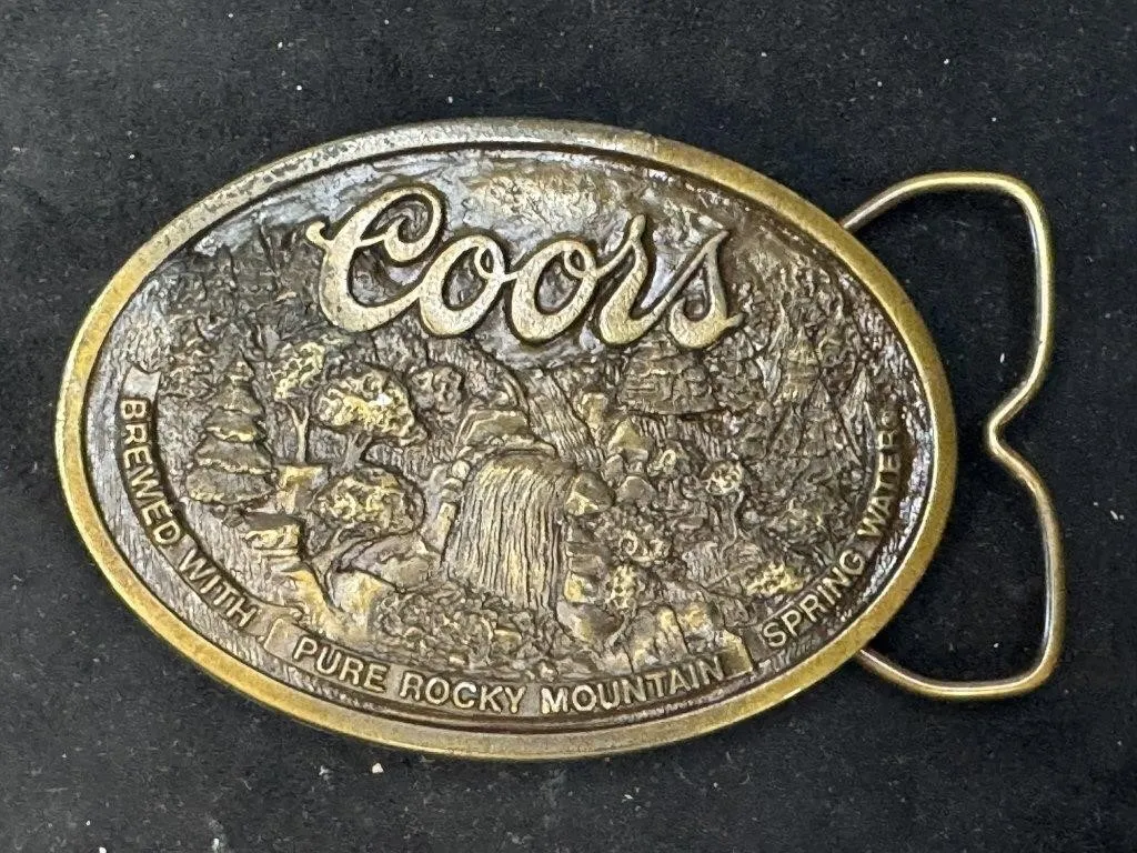 Coors Brewing Co Belt Buckle