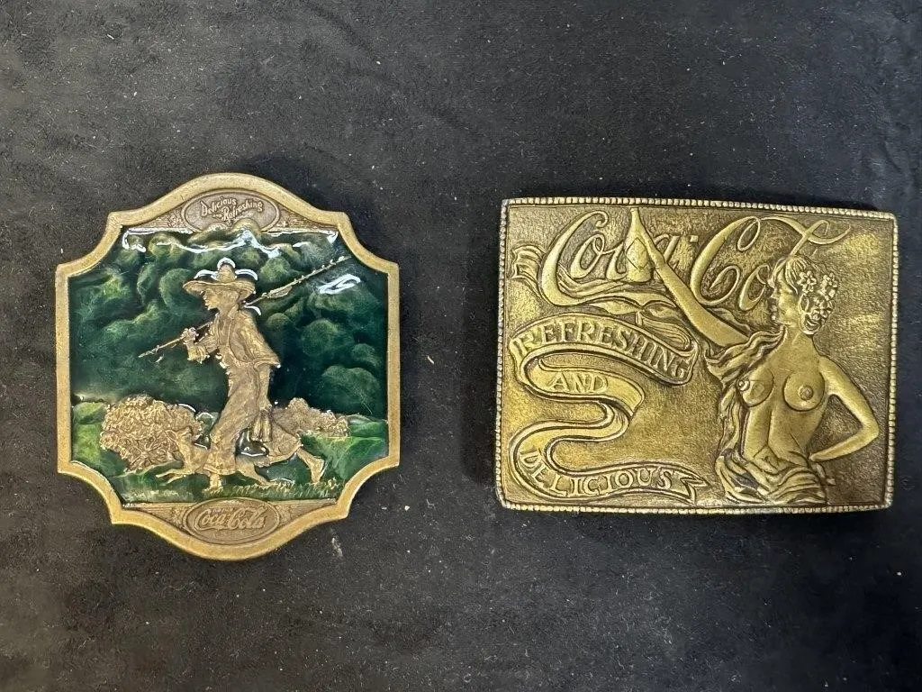Coca Cola Belt Buckles