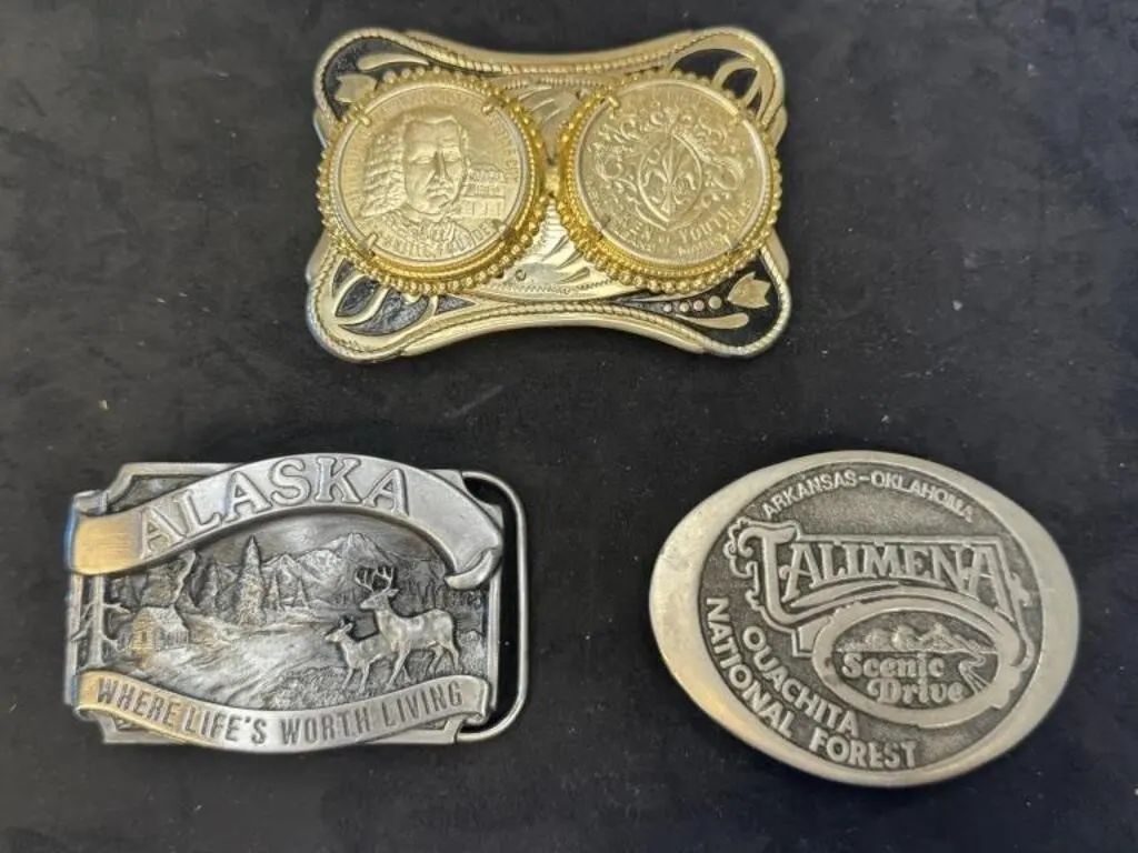 Souvenir Belt Buckles