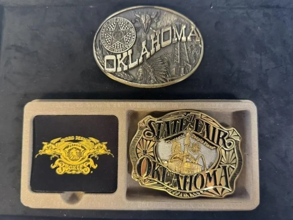 Oklahoma Belt Buckles