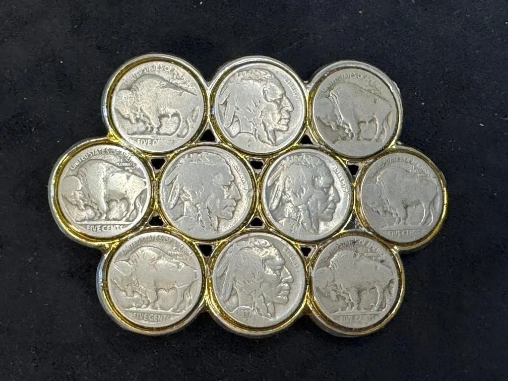 Buffalo Nickel Belt Buckle