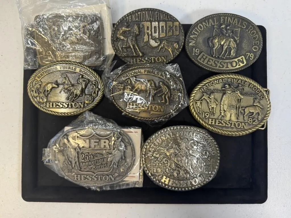 NFR Hesston Belt Buckle Collection