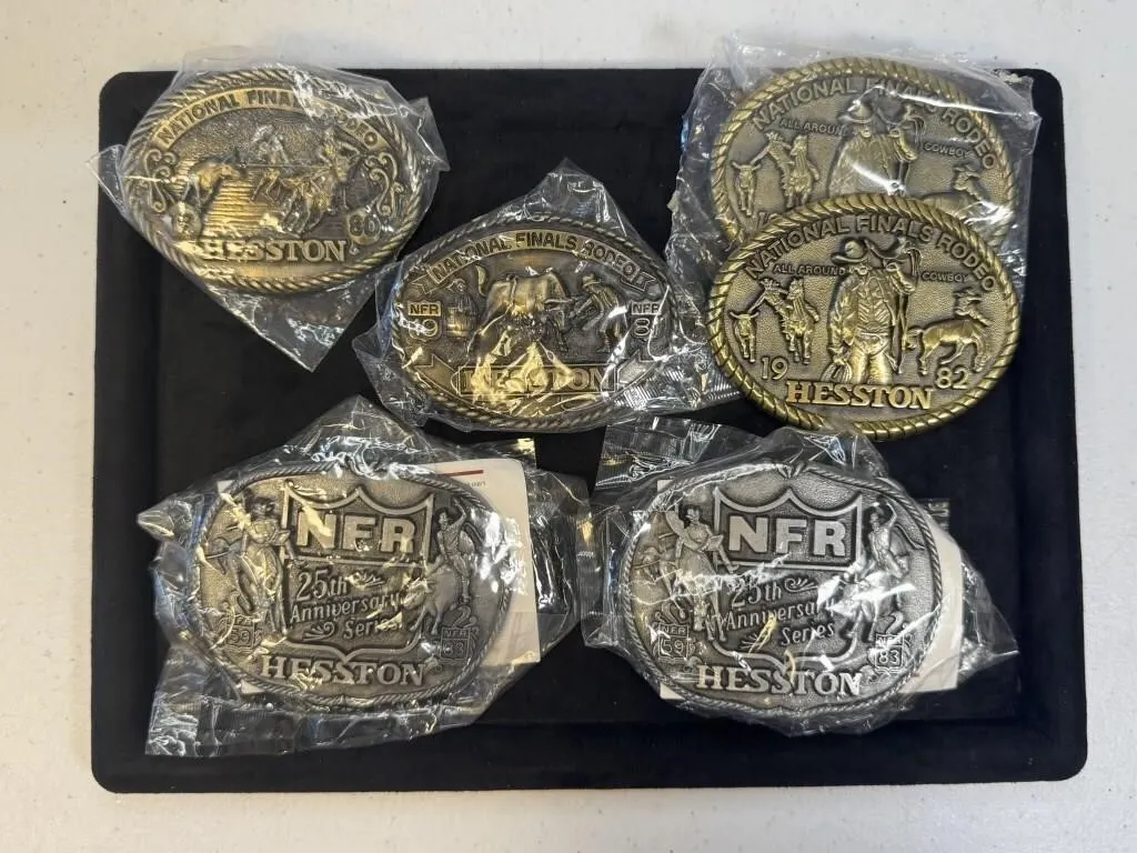 NFR Hesston Belt Buckle Collection