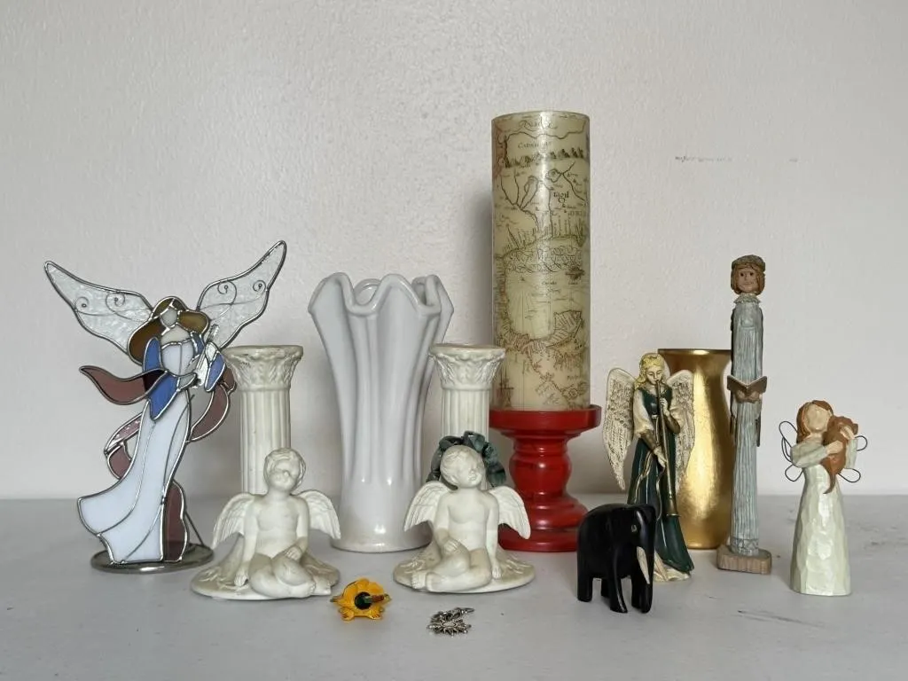 Cherub & Angel Figurines & Candleholders