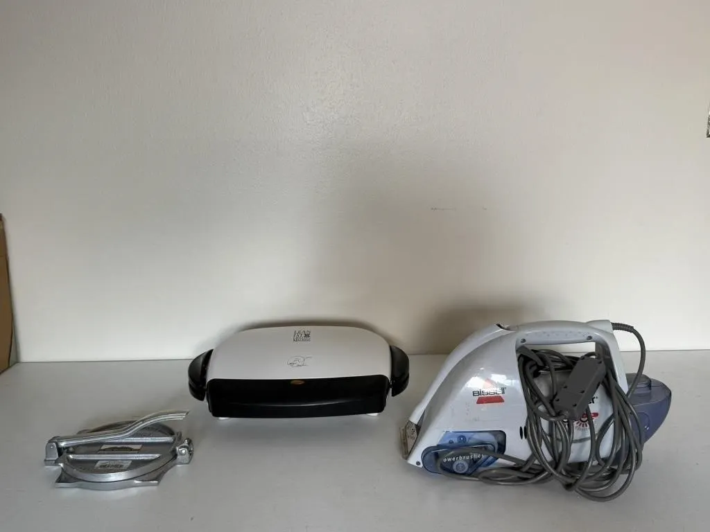Tortilla Press, George Foreman Grill & Vacuum
