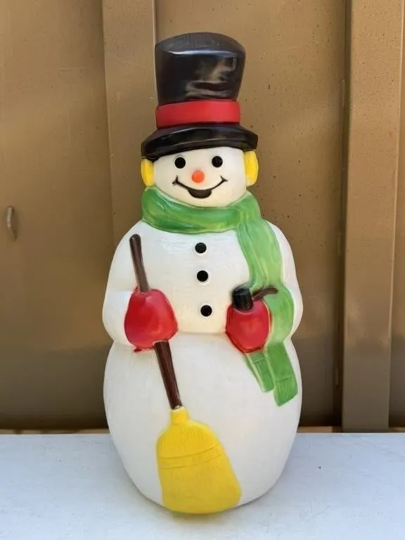 Empire Snowman Blow Mold