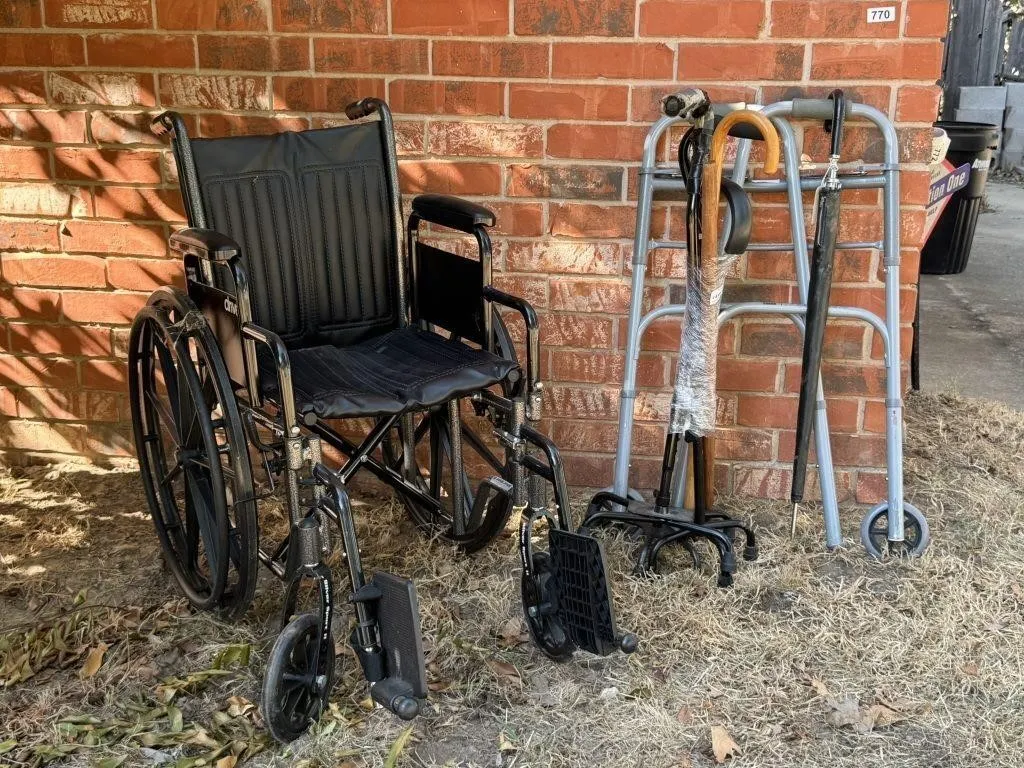 Wheel Chair, Walker & Canes