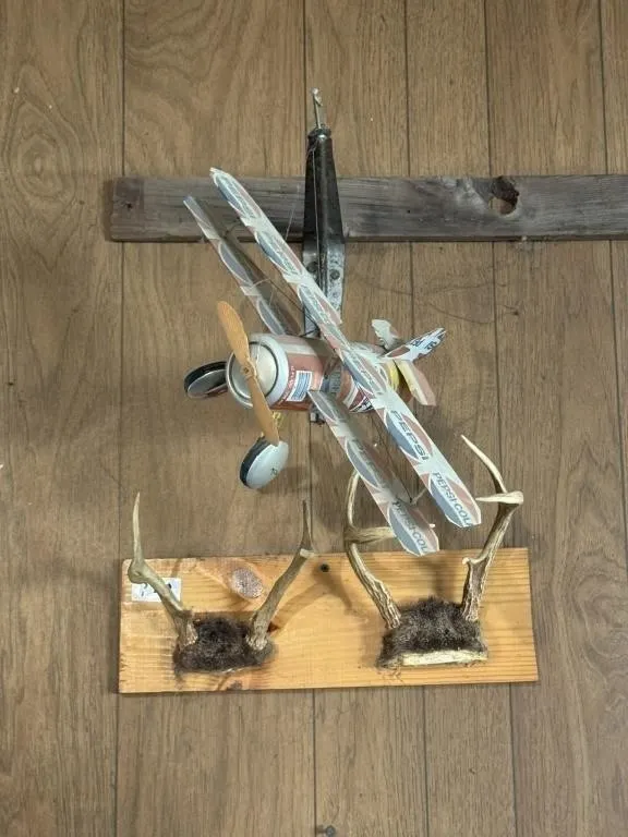 Deer Antlers & Pepsi Airplane