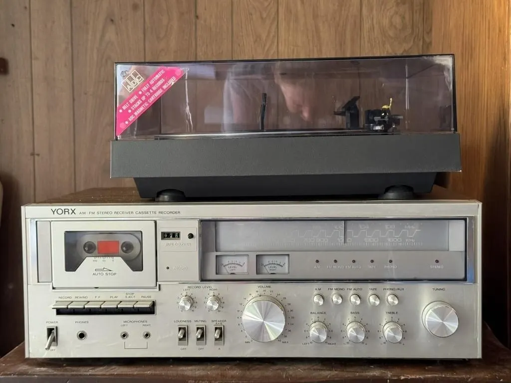 ADC Record Player & Yorx Cassette Player & Stereo