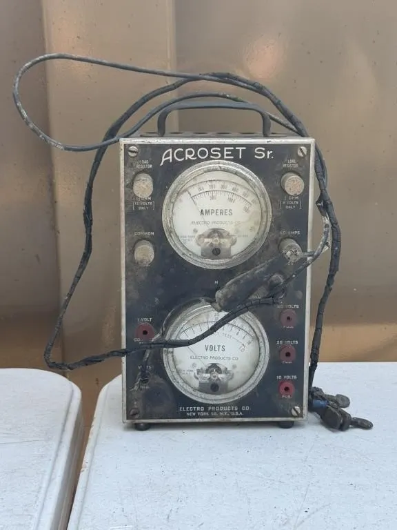 Vintage Acroset Sr. Automotive Diagnostic Tool
