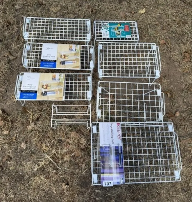 Wire Stacking Shelves