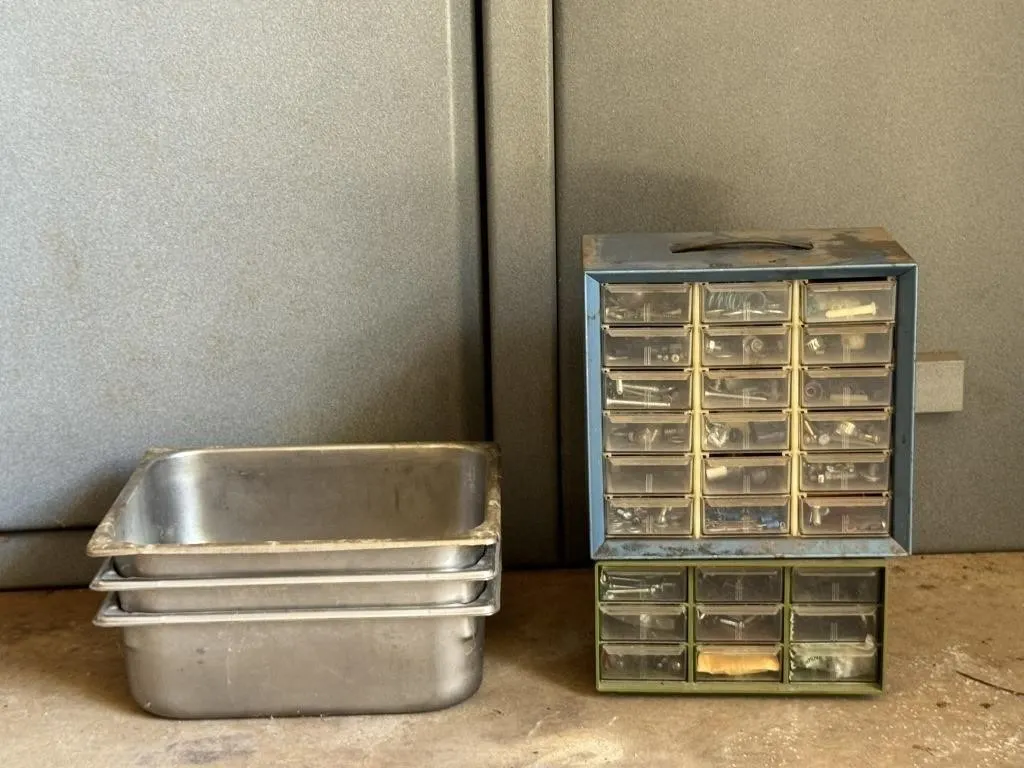 Bolt Organizer & Metal Containers