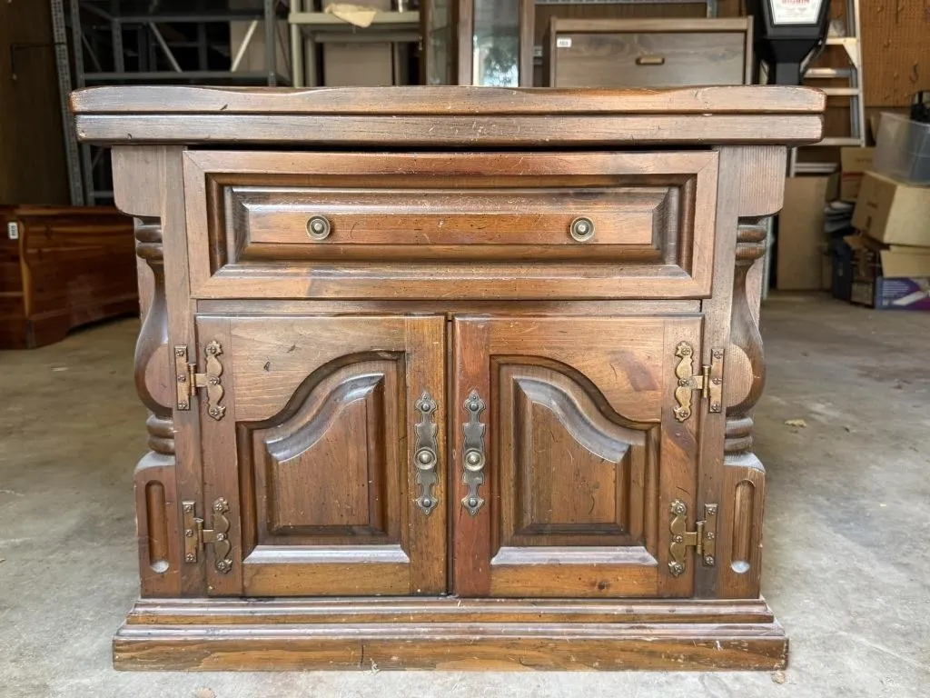 Wood Nightstand