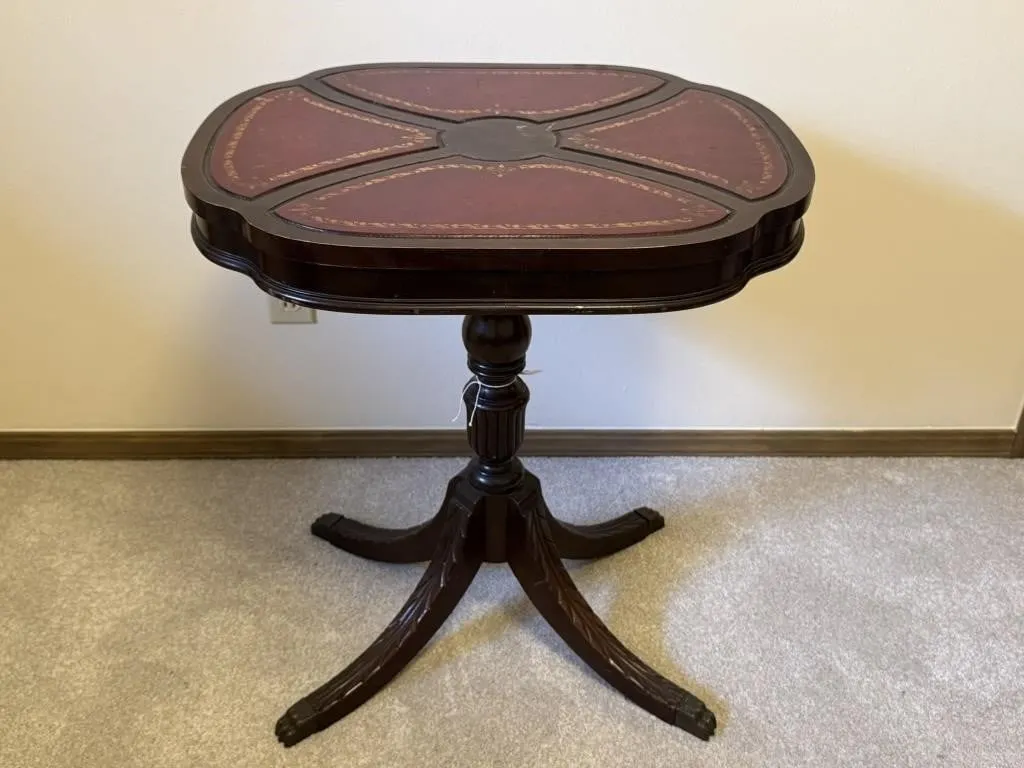 Vintage Adams Always Regency Style Accent Table