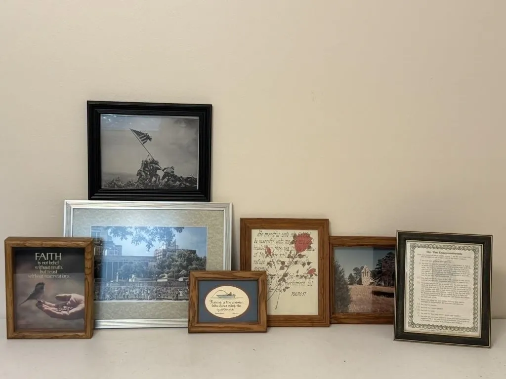 Framed Commemorative & Inspirational Prints