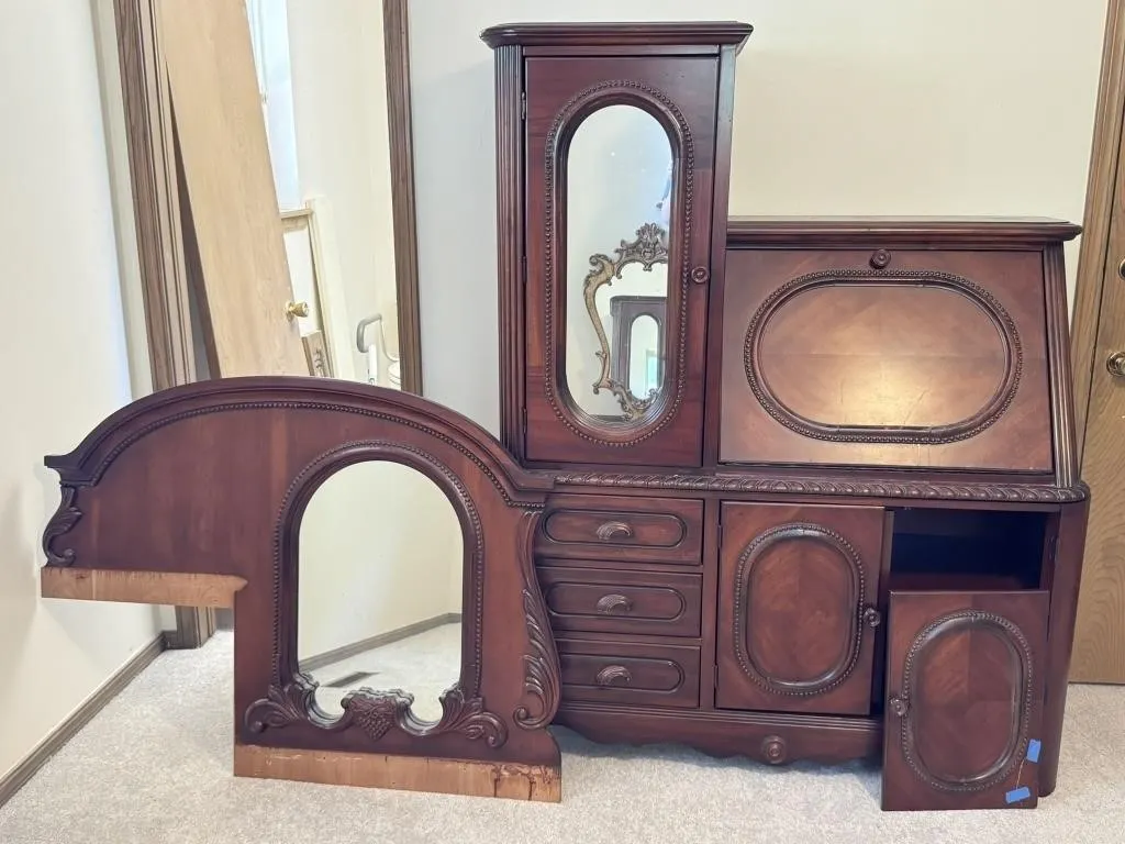 Vintage Secretary Dresser