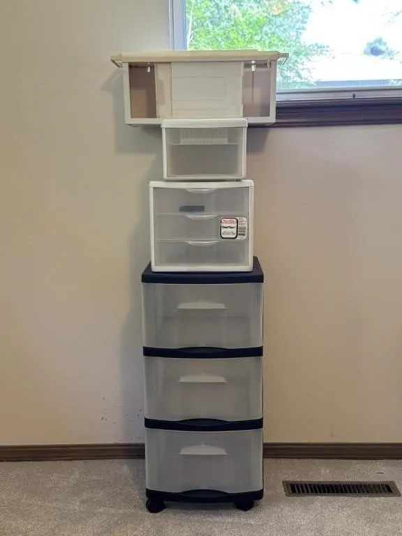 Plastic Drawers & Storage Boxes
