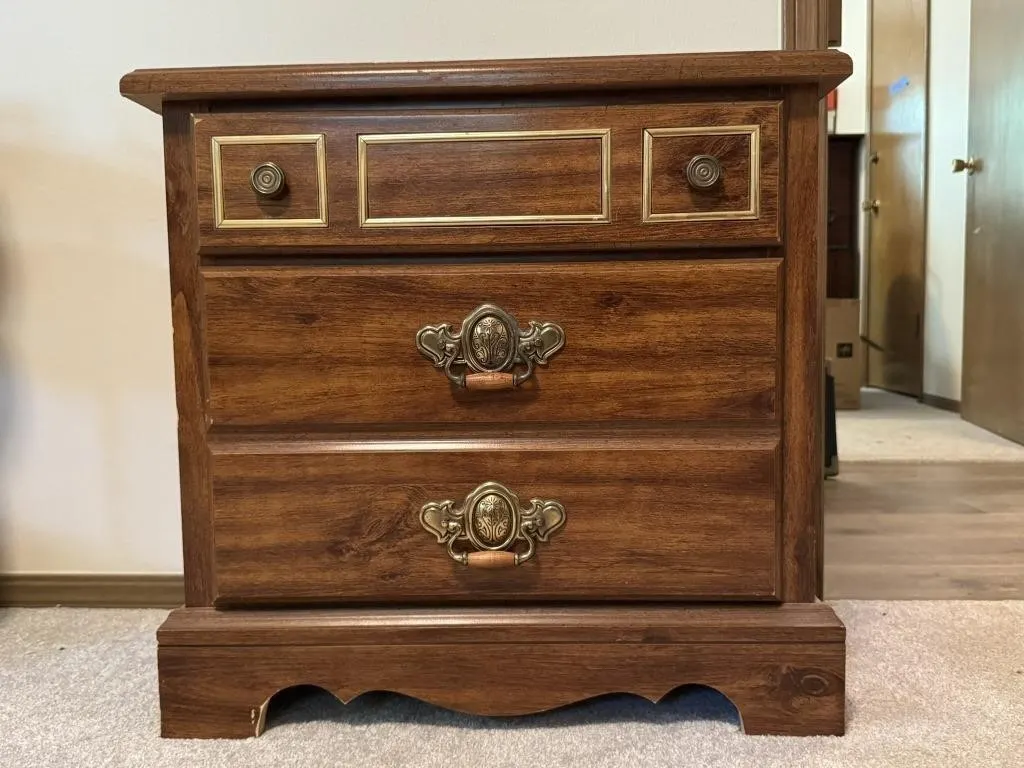 Wood Night Stand