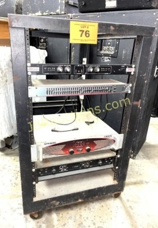 ROLLING COMPONENT MOUNT W COMPONENTS SEE DESC