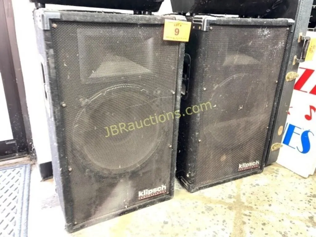 KLIPSCH PRO KP-3000-C SPEAKERS (2)