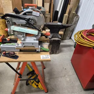 Alpina Chainsaw, Mitre Saw & Assorted Shop Tools
 UNRESERVED