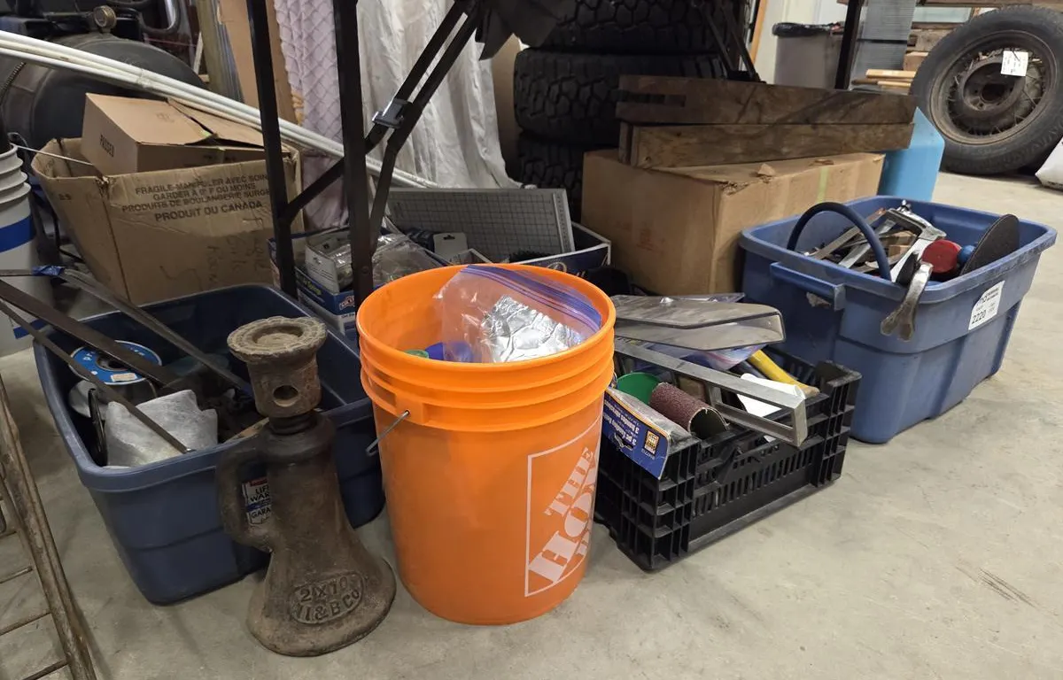Assorted Shop Tools, Antique Lanterns & Hardware Lot
UNRESERVED
