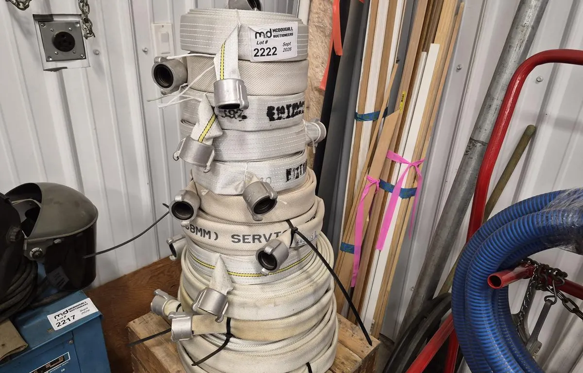 Fire Hose & Coupling Assortment
UNRESERVED