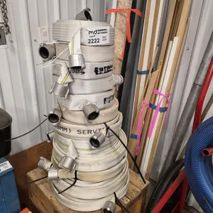 Fire Hose & Coupling Assortment
 UNRESERVED