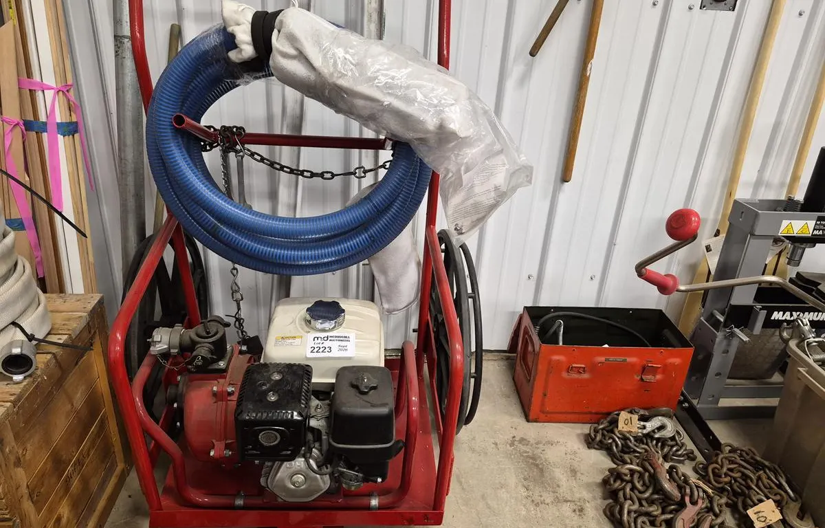 Honda Gas-Powered Fire Fighting Pump Package
UNRESERVED