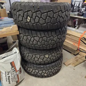 (4) Cooper Discoverer Rugged Trek Tires on Steel Wheels
 UNRESERVED
