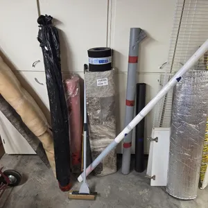 Assorted Building Materials & Snow Roof Rake
 UNRESERVED