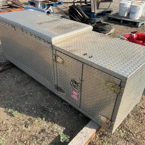 Aluminum Diamond Toolbox (78"x24"x26")
 UNRESERVED