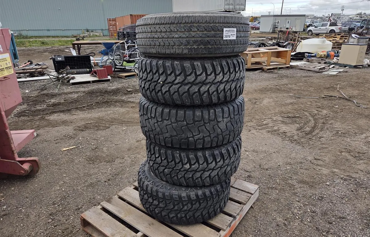 (1) R17 & (4) R20 Tires w/ Steel Rims
UNRESERVED