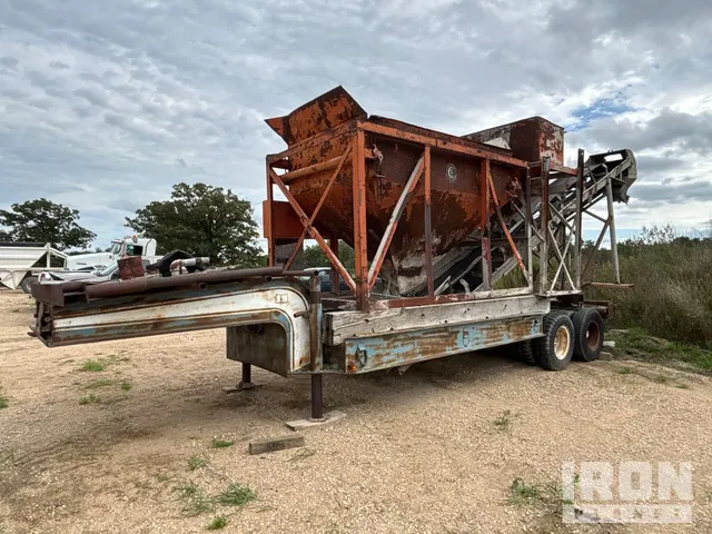Portable T/A Concrete Plant