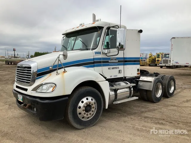 2008 Freightliner Columbia 112 6x4 T/A Day Cab Truck Tractor