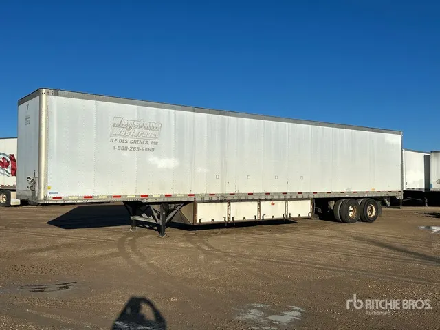 2007 Vanguard VIP4000 53 ft x 102 in T/A Van Trailer