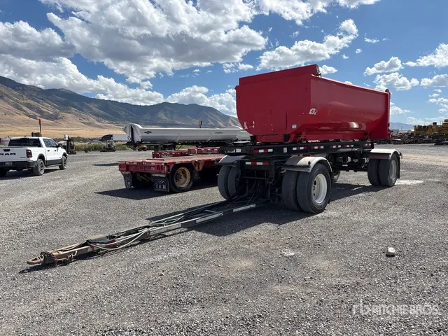 K&H Mfg Spread Axle Pup Transfer Trailer