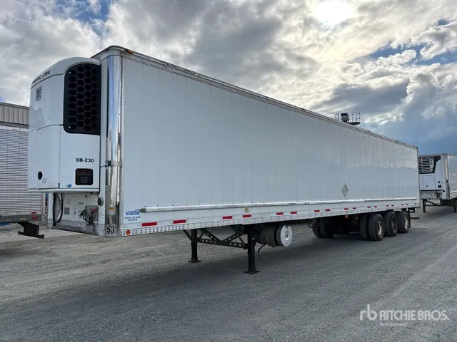 2012 CIMC 53 ft x 102 in Tri/A Refrigerated Trailer